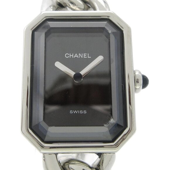 Chanel Premiere Ladies Quartz Watch #L V.M.63364 Silver Stainless Steel 57987 - Picture 6 of 8